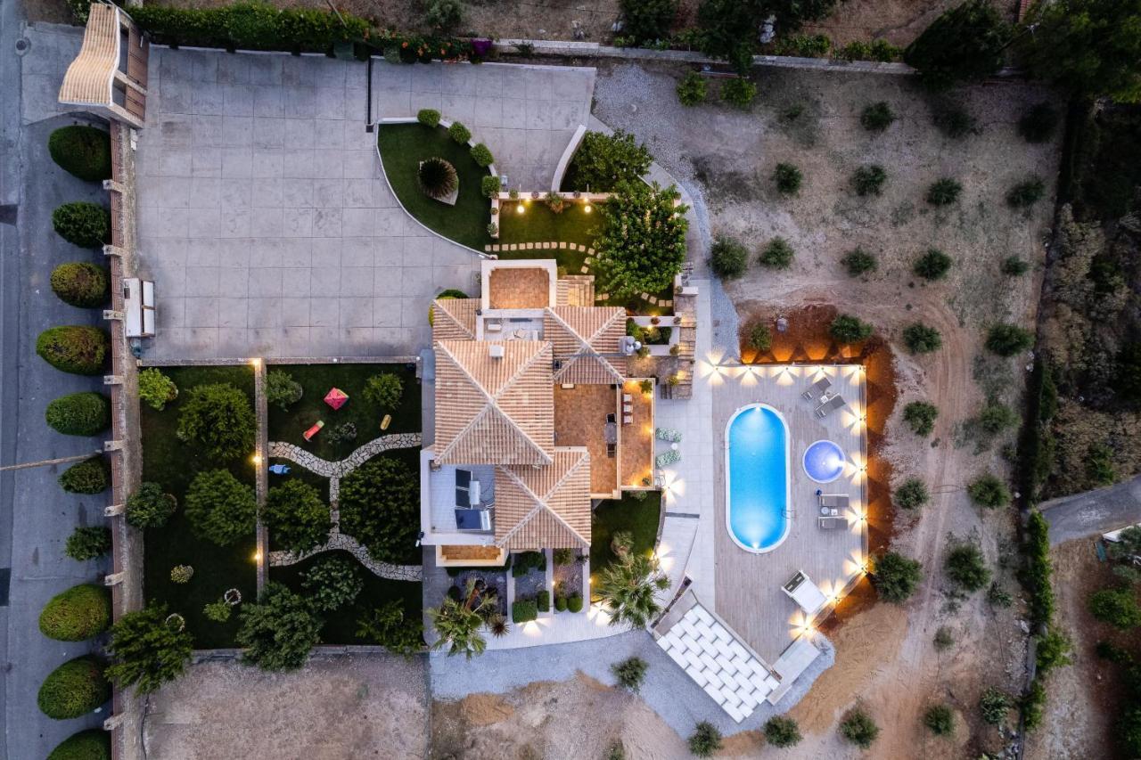 Villa Natura - With Private Heated Pool Tria Monastiria Esterno foto