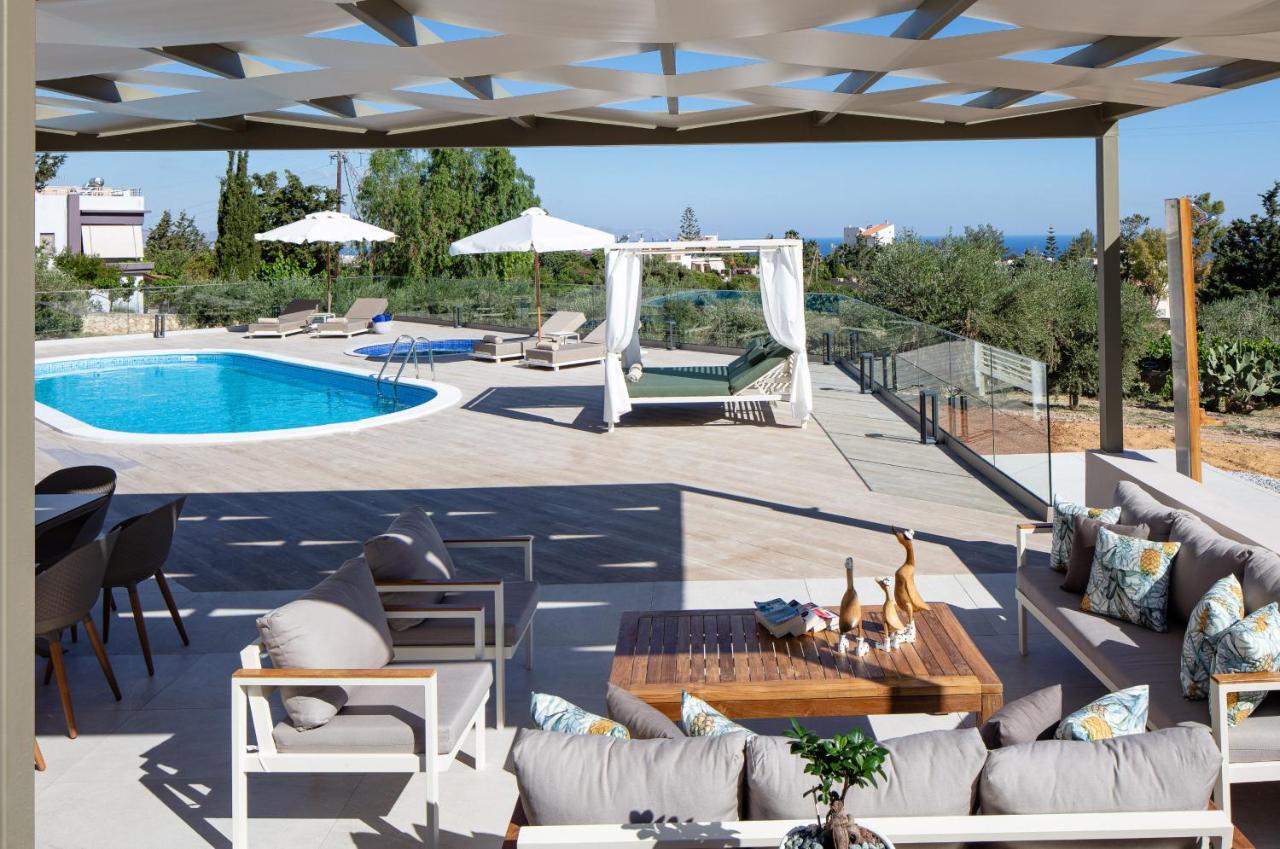 Villa Natura - With Private Heated Pool Tria Monastiria Esterno foto