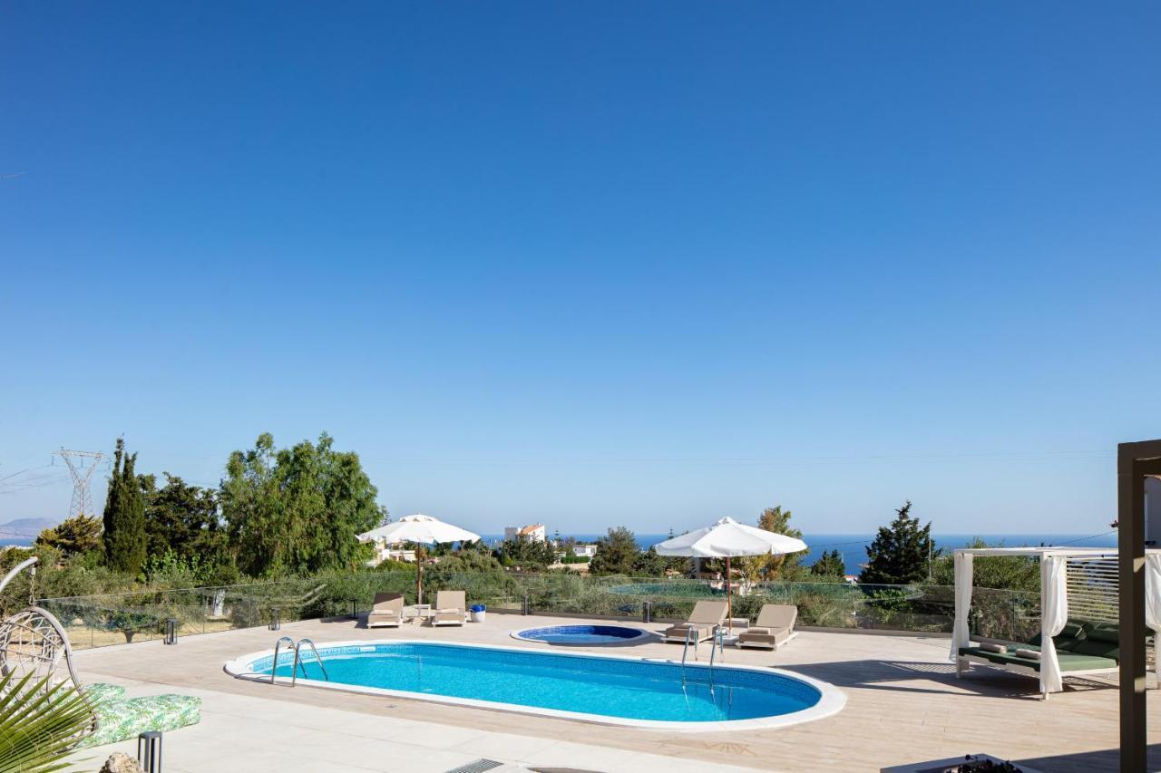 Villa Natura - With Private Heated Pool Tria Monastiria Esterno foto