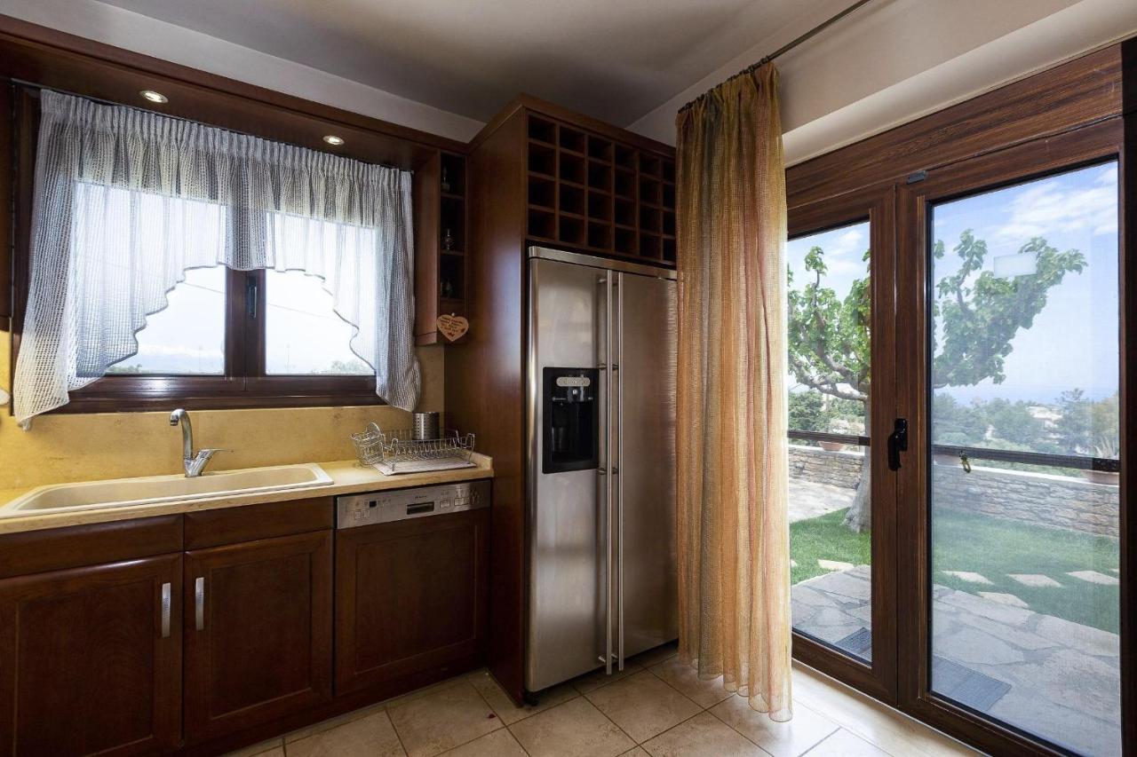Villa Natura - With Private Heated Pool Tria Monastiria Esterno foto